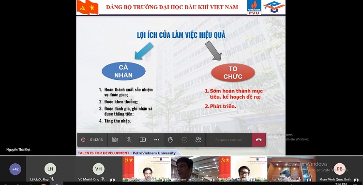Đảng bộ PVU phát huy tinh thần Văn hóa Dầu khí, thực hiện phương châm hành động “Đoàn kết - Kỷ cương - Sáng tạo - Hiệu quả”