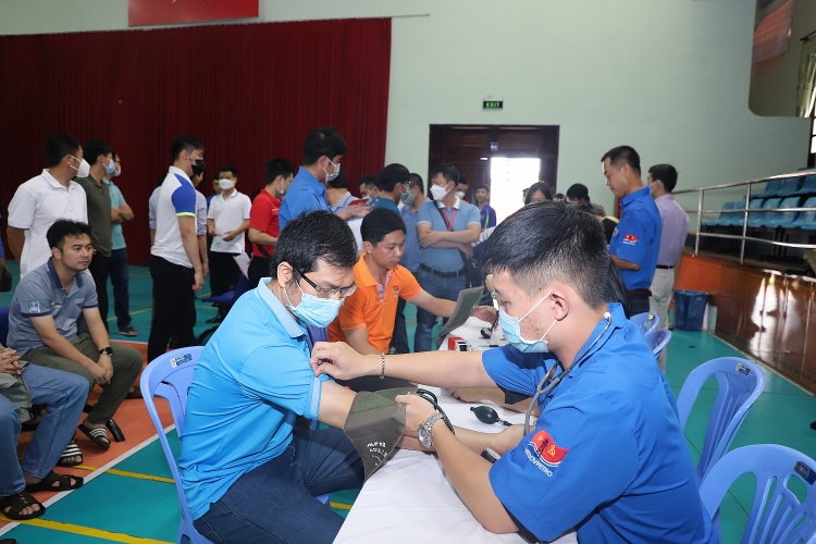 Cụm phối hợp hoạt động BR-VT: Ngày hội hiến máu “Kết nối dòng máu Việt: Cụm phối hợp hoạt động Bà Rịa - Vũng Tàu: Ngày hội hiến máu “Kết nối dòng máu Việt