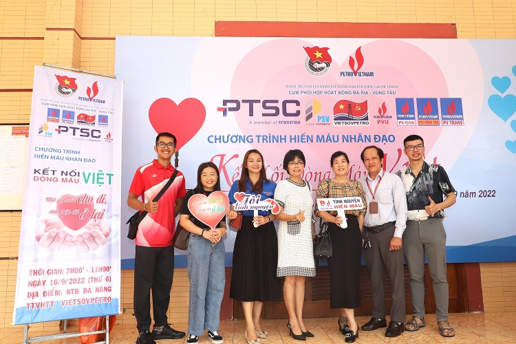 Cụm phối hợp hoạt động Bà Rịa - Vũng Tàu: Ngày hội hiến máu “Kết nối dòng máu Việt