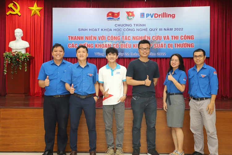 Tuổi trẻ Vietsovpetro và PV Drilling tổ chức sinh hoạt khoa học công nghệ quý III năm 2022