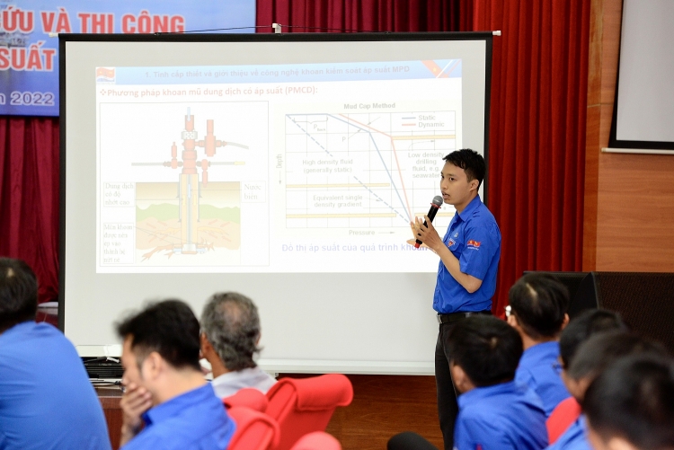 Tuổi trẻ Vietsovpetro và PV Drilling tổ chức sinh hoạt khoa học công nghệ quý III năm 2022