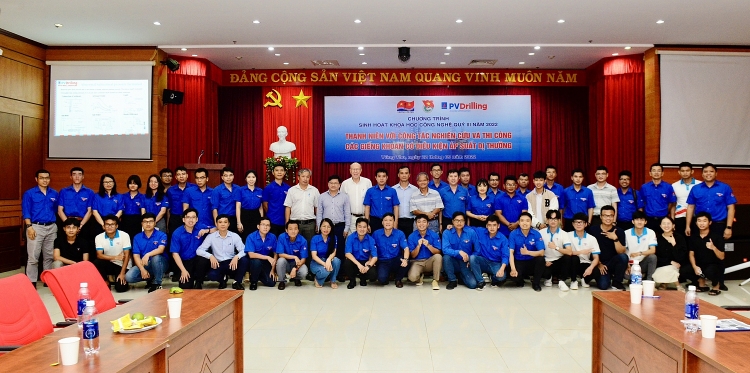 Tuổi trẻ Vietsovpetro và PV Drilling tổ chức sinh hoạt khoa học công nghệ quý III năm 2022