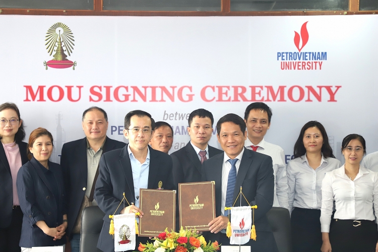 Trường Đại học Dầu khí Việt Nam ký biên bản ghi nhớ hợp tác với PPC - Trường Đại học Chulalongkorn Thái Lan