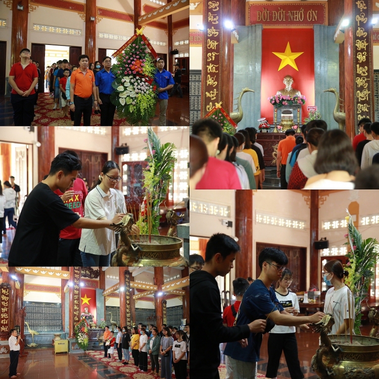 Vietsovpetro tổ chức tham quan về nguồn cho học sinh giỏi cấp III Vietsovpetro tổ chức tham quan về nguồn cho con em CBCNV đạt danh hiệu học sinh giỏi cấp III