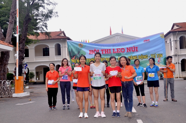 Ban Nữ công Vietsovpetro tổ chức hội thi “Leo núi vì sức khỏe cộng đồng năm 2020