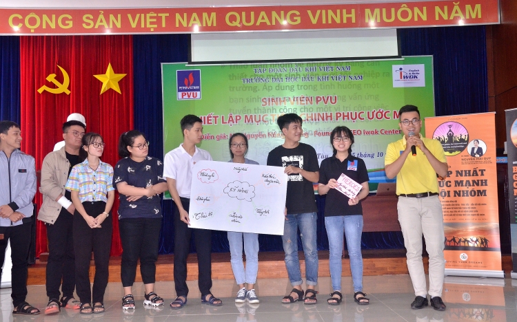 Sinh viên PVU - Thiết lập mục tiêu, chinh phục ước mơ