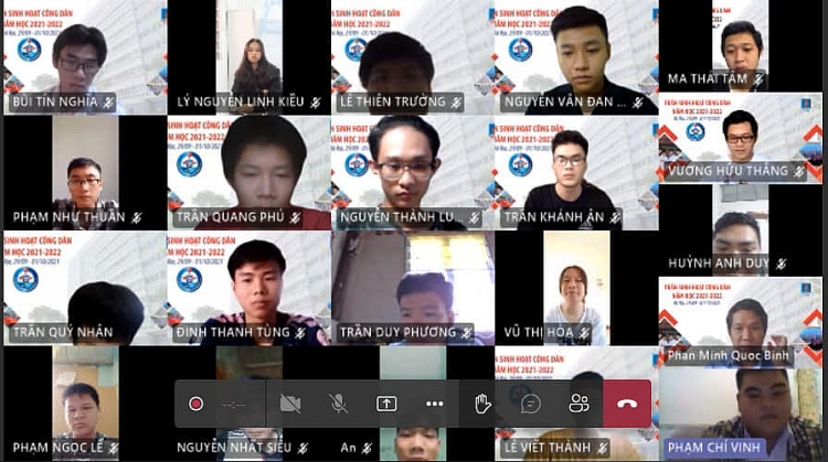 PVU tổ chức “Tuần lễ sinh hoạt công dân HS-SV đầu khóa” năm 2021