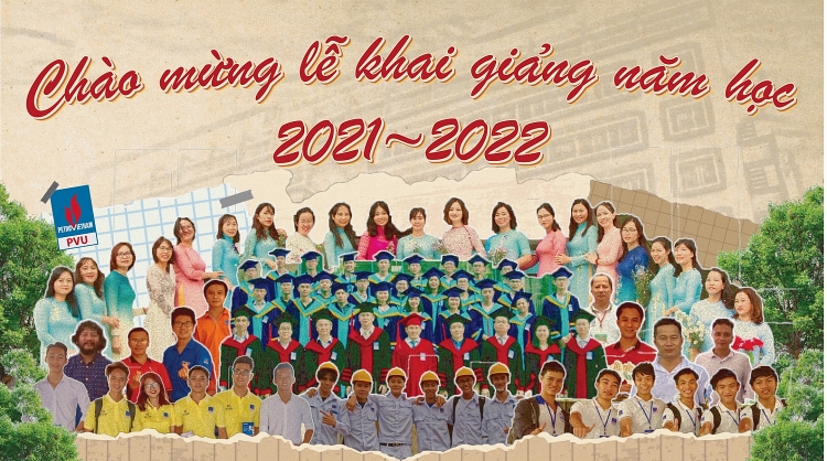 Lễ khai giảng năm học 2021 2022 của Trường Đại học Dầu khí Việt Nam - Tự hào và đầy cảm xúc