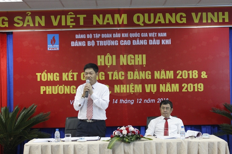 dang uy pvmtc to chuc hoi nghi tong ket cong tac dang nam 2018