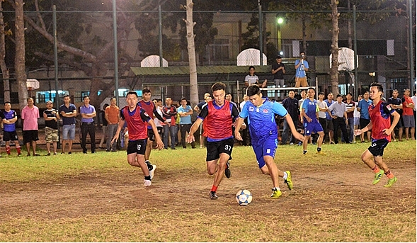Vietsovpetro tổ chức thành công Giải bóng đá Nam năm 2019 vietsovpetro to chuc thanh cong giai bong da nam nam 2019
