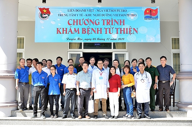 Vietsovpetro tổ chức chương trình khám bệnh từ thiện năm 2019 vietsovpetro to chuc chuong trinh kham benh tu thien nam 2019