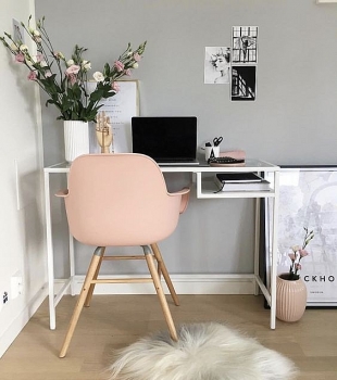 Góc làm việc xinh xắn dành cho căn hộ nhỏ