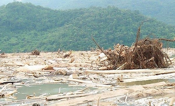 nghe an bai rac khong lo giua long ho ban ve