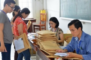 Điểm thi THPT Quốc gia 2015: Điểm 5-7 tương đối nhiều