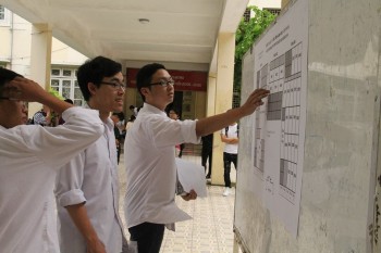 Cụm đầu tiên có điểm thi THPT quốc gia 2016