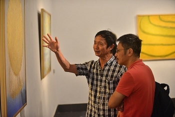 Có gì lạ trong “Đất mới” của nữ họa sĩ trẻ Trần Ngân Giang?