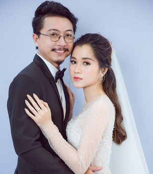 Bộ ảnh cưới lung linh của “Viên ngọc làng hài” Lâm Vỹ Dạ