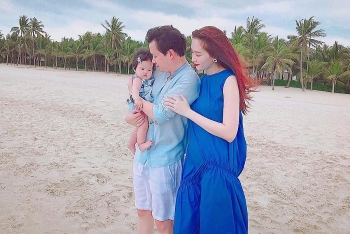 Hạnh phúc ngọt ngào của Hoa hậu Đặng Thu Thảo sau một năm ngày cưới