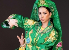 hoa hau tieu vy san sang cho dem chung ket hoa hau the gioi 2018