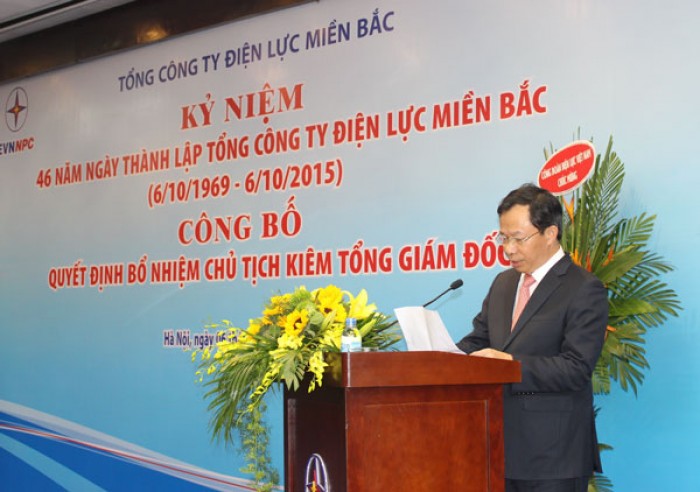 dien luc mien bac co chu tich kiem tong giam doc