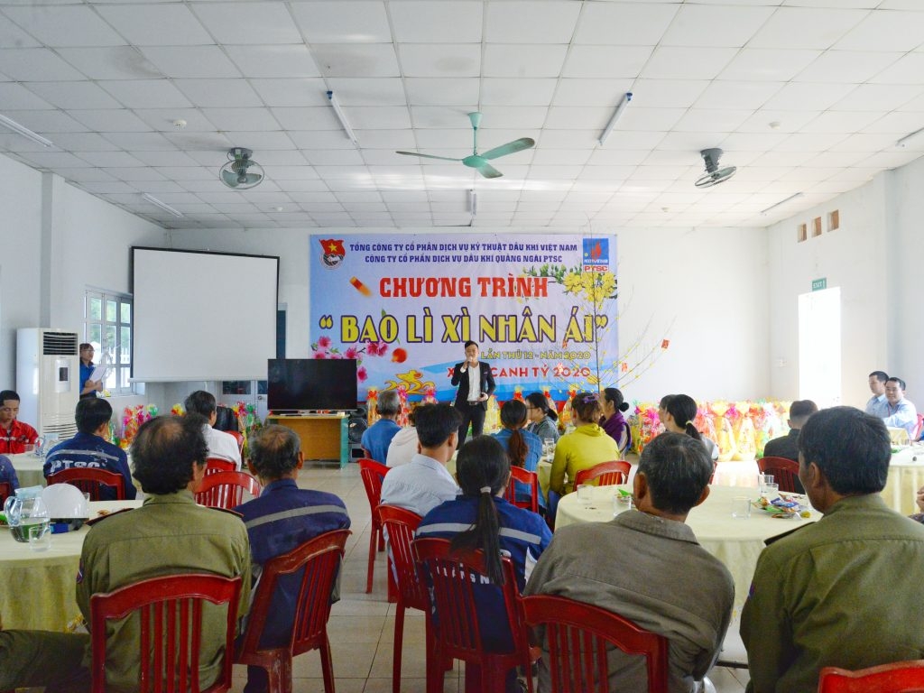doan thanh nien ptsc quang ngai thuc hien chuong trinh bao li xi nhan ai lan thu 12