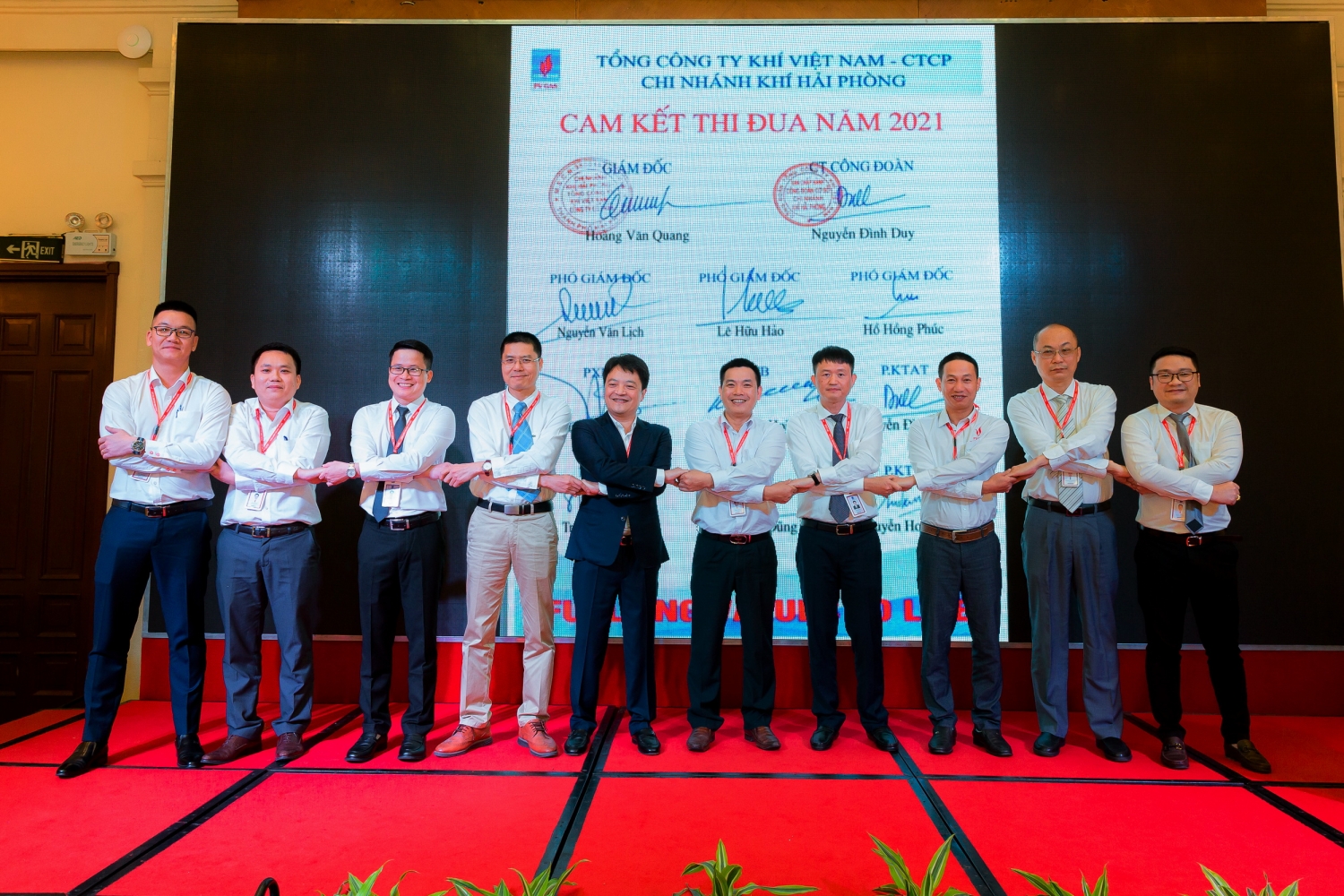 đoàn kết và quyết tâm hoàn thành kế hoạch SXKD 2021