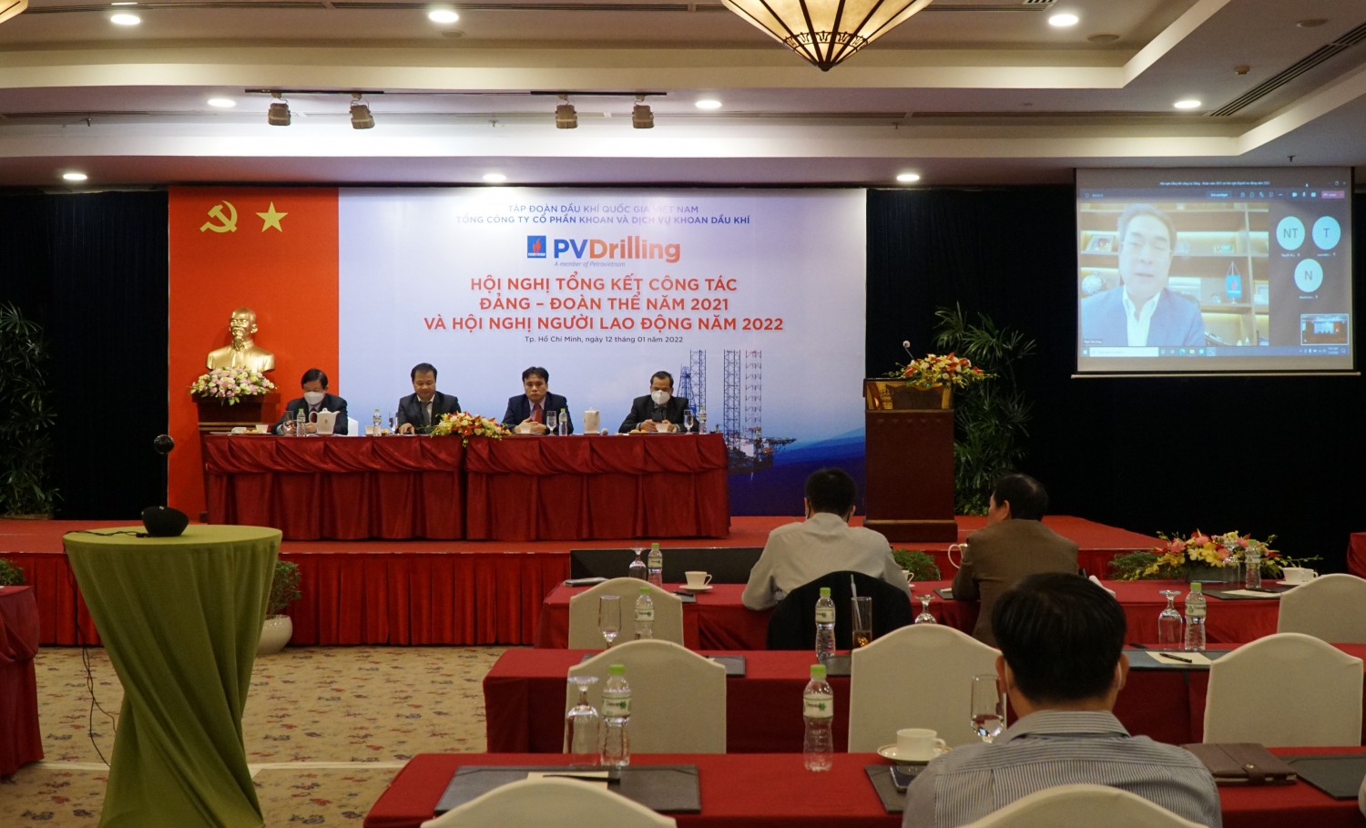 Phó Tổng giám đốc Petrovietnam Phạm Tiến Dũng phát biểu chỉ đạo tại Hội nghị