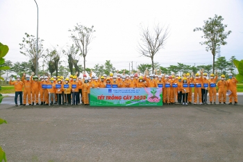 KVT tổ chức “Tết trồng cây” năm 2022 tại Kho cảng PV GAS Vũng Tàu