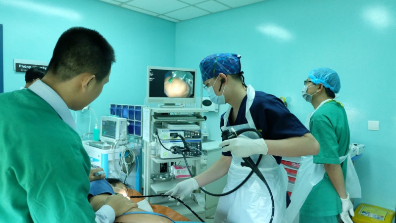 noi soi lay vo bao vien thuoc trong thuc quan benh nhan