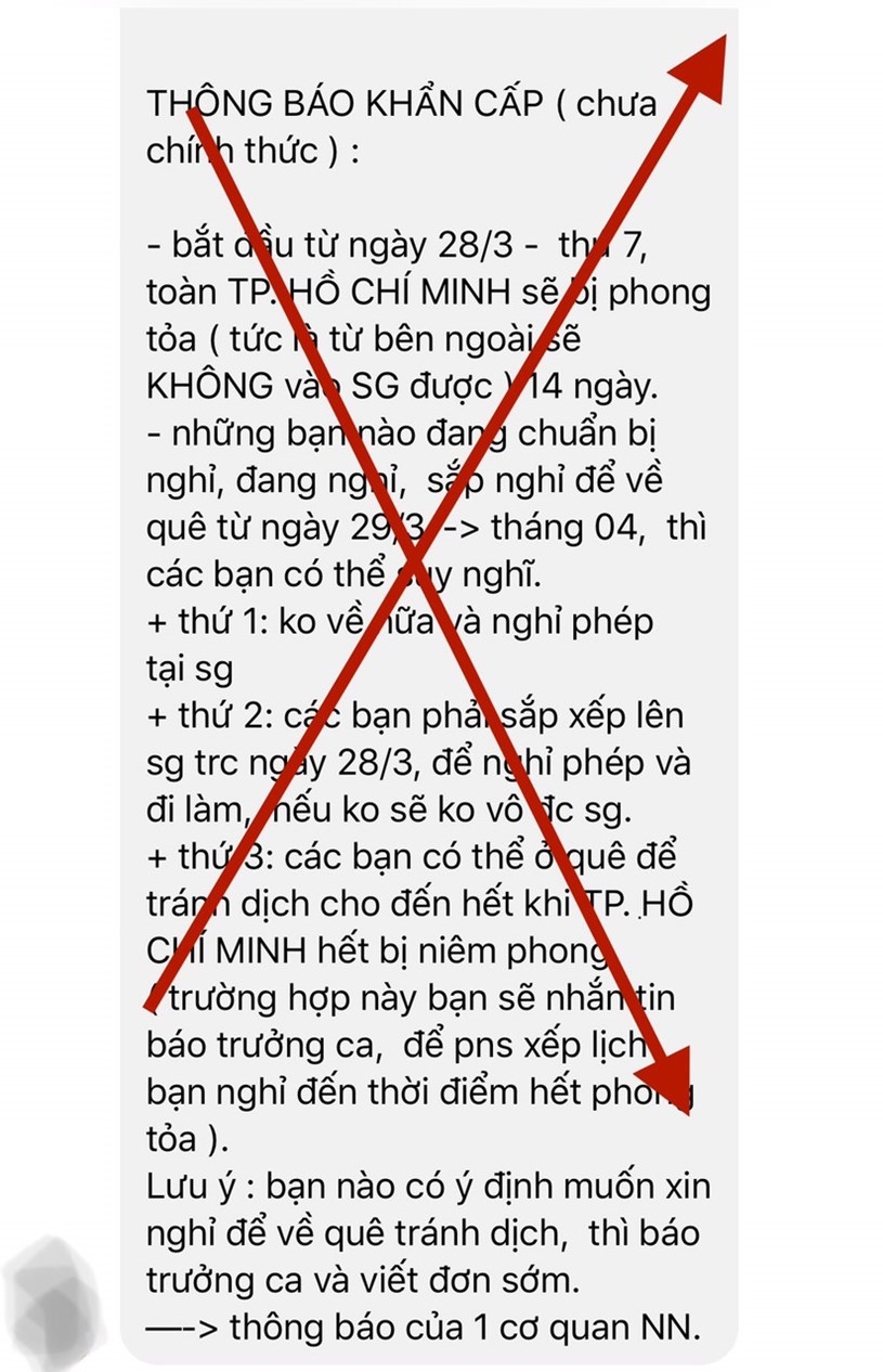 bac bo thong tin tp ho chi minh phong toa 14 ngay