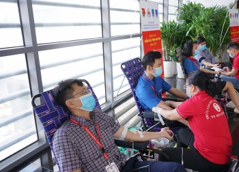 Ngày hội Hiến máu nhân đạo “Nhiệt huyết người Dầu khí” tại PV GAS