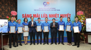Tuổi trẻ PV GAS nhận nhiều khen thưởng về thành tích trong phong trào thanh niên