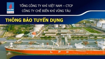 Công ty Chế biến Khí Vũng Tàu tuyển dụng nhiều vị trí