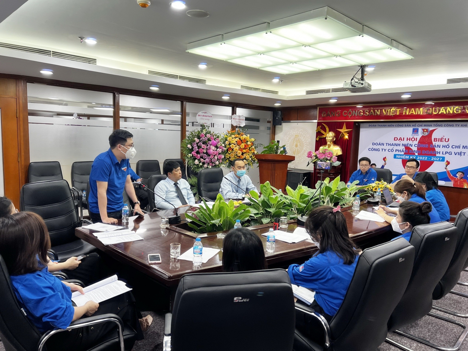 Quang cảnh đại hội đoàn 2022-2027