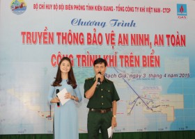 PV GAS tổ chức truyền thông bảo vệ đường ống dẫn khí trên biển