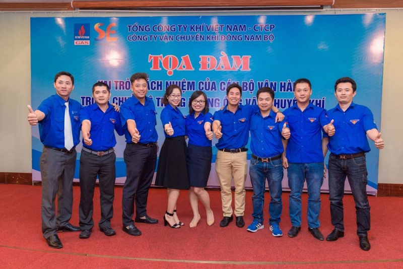 pv gas to chuc thanh cong dai hoi doan thanh nien cac cap