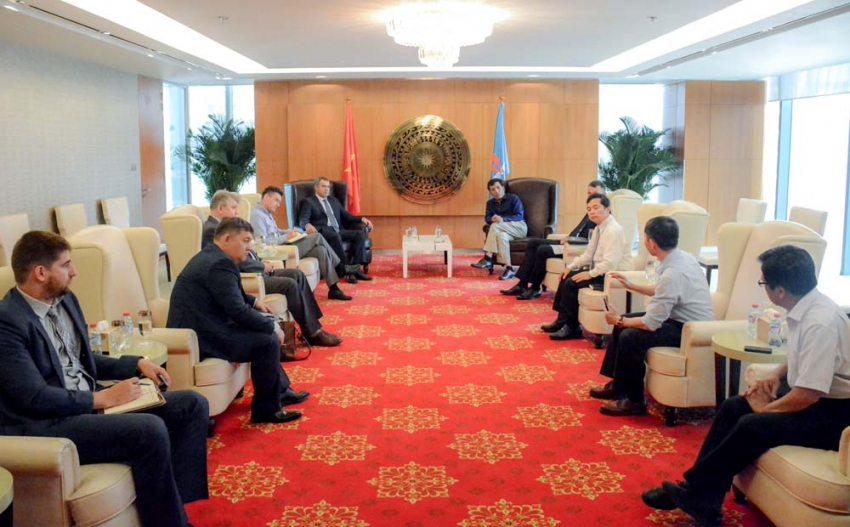 chu tich hdqt pv gas tiep doan gazprom international
