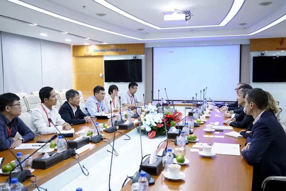 doan dai bieu cap cao total tham va lam viec tai pv gas