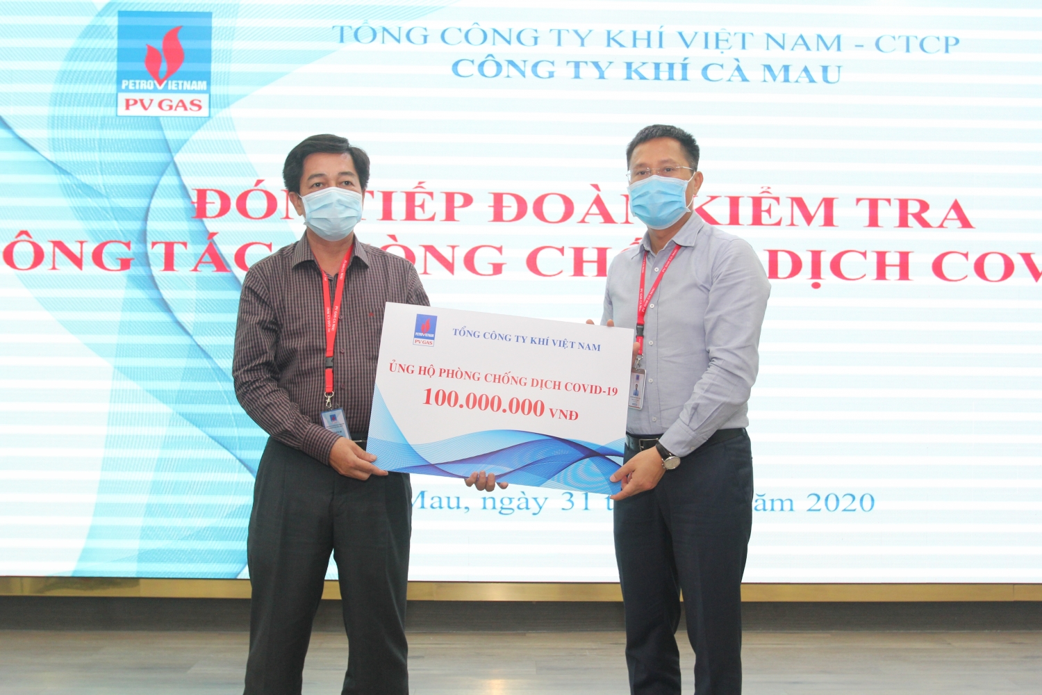 pv gas tich cuc trien khai va ho tro cong tac phong chong dich covid 19
