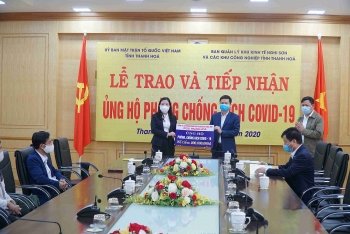 PTSC Thanh Hóa ủng hộ phòng chống dịch COVID -19 tại địa phương