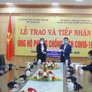 PTSC Thanh Hóa ủng hộ phòng chống dịch COVID -19 tại địa phương