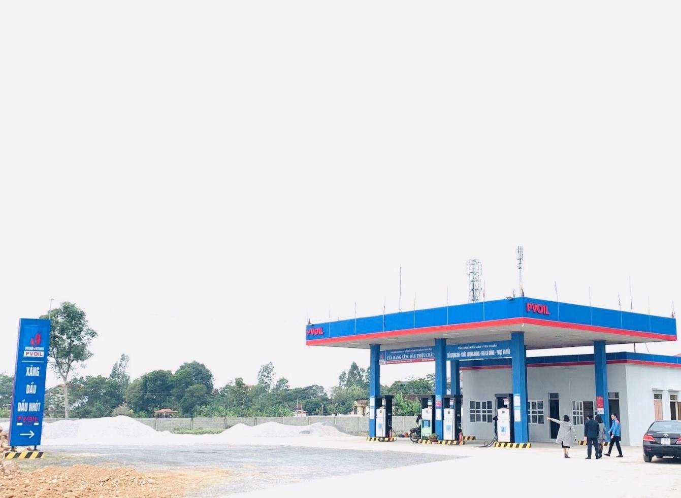 CHXD Thiệu Châu tại địa chỉ KM 10+750 phải tuyến TL502 thuộc xã Tân Châu, huyện Thiệu Hóa, tỉnh Thanh Hóa