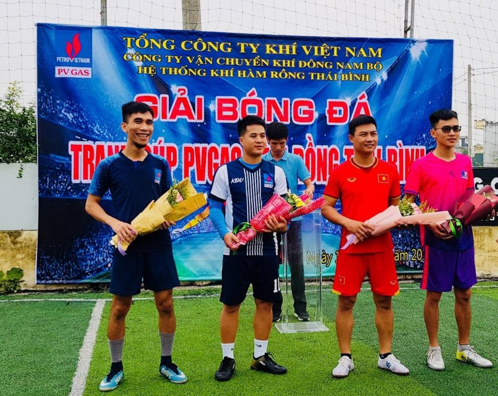 pv gas to chuc nhieu hoat dong the thao huong ung thang cong nhan