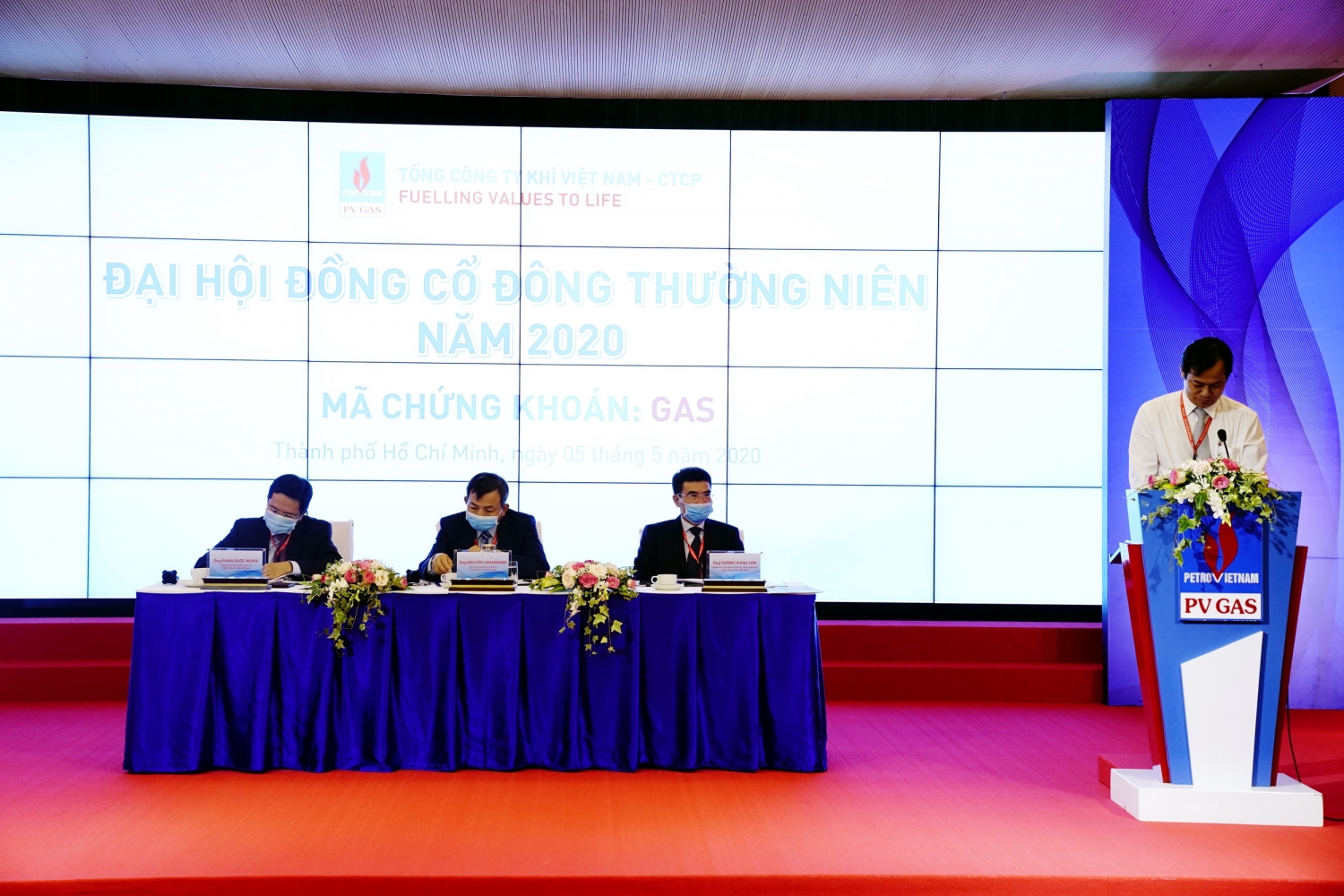 pv gas dam bao cac dieu kien an toan to chuc thanh cong dhdcd thuong nien nam 2020