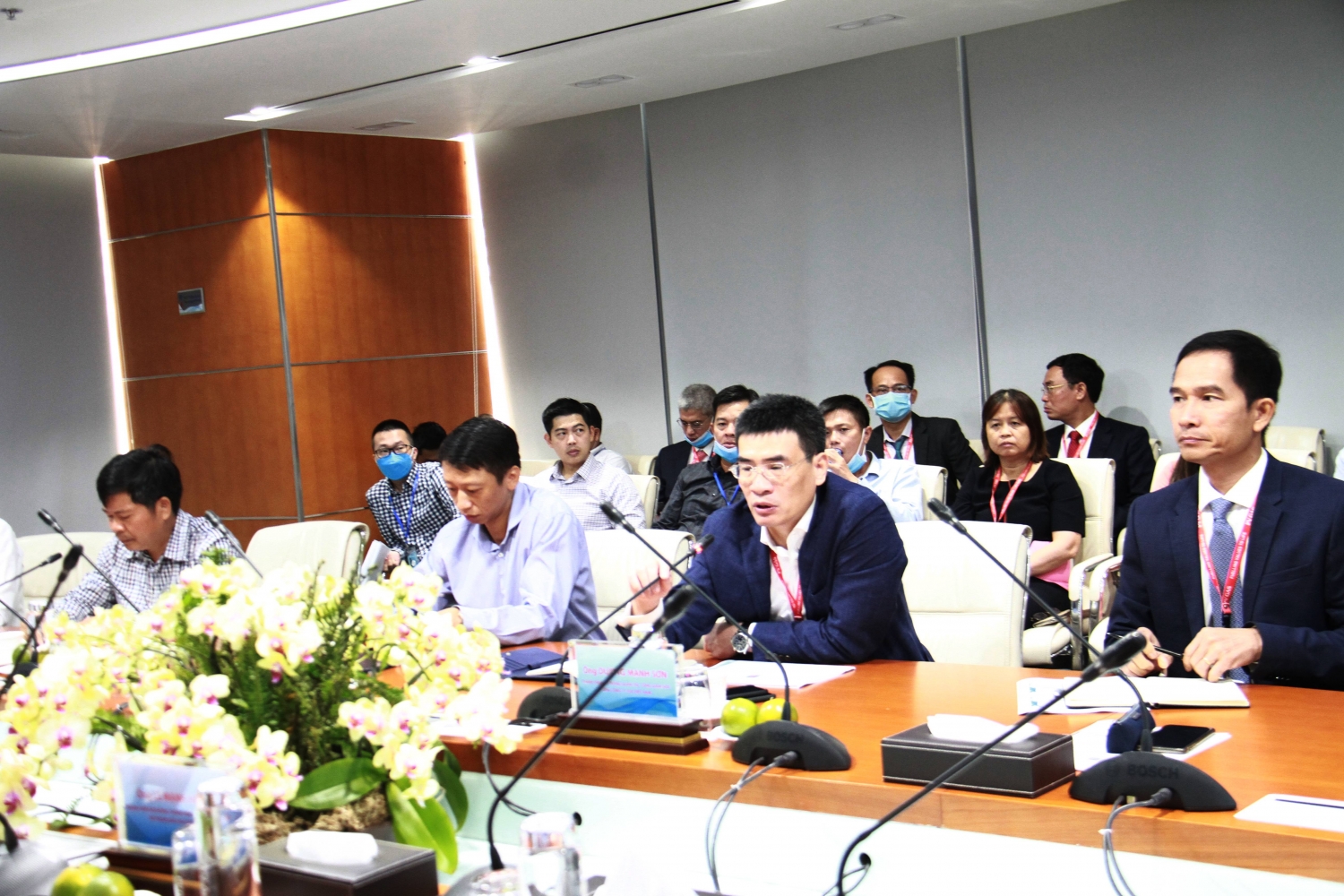 tong giam doc pvn lam viec voi pv gas ve cong tac trien khai cac du an