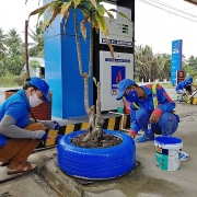 “Ngày thứ bảy xanh” - Hoạt động phong trào nhiều ý nghĩa tại PVOIL