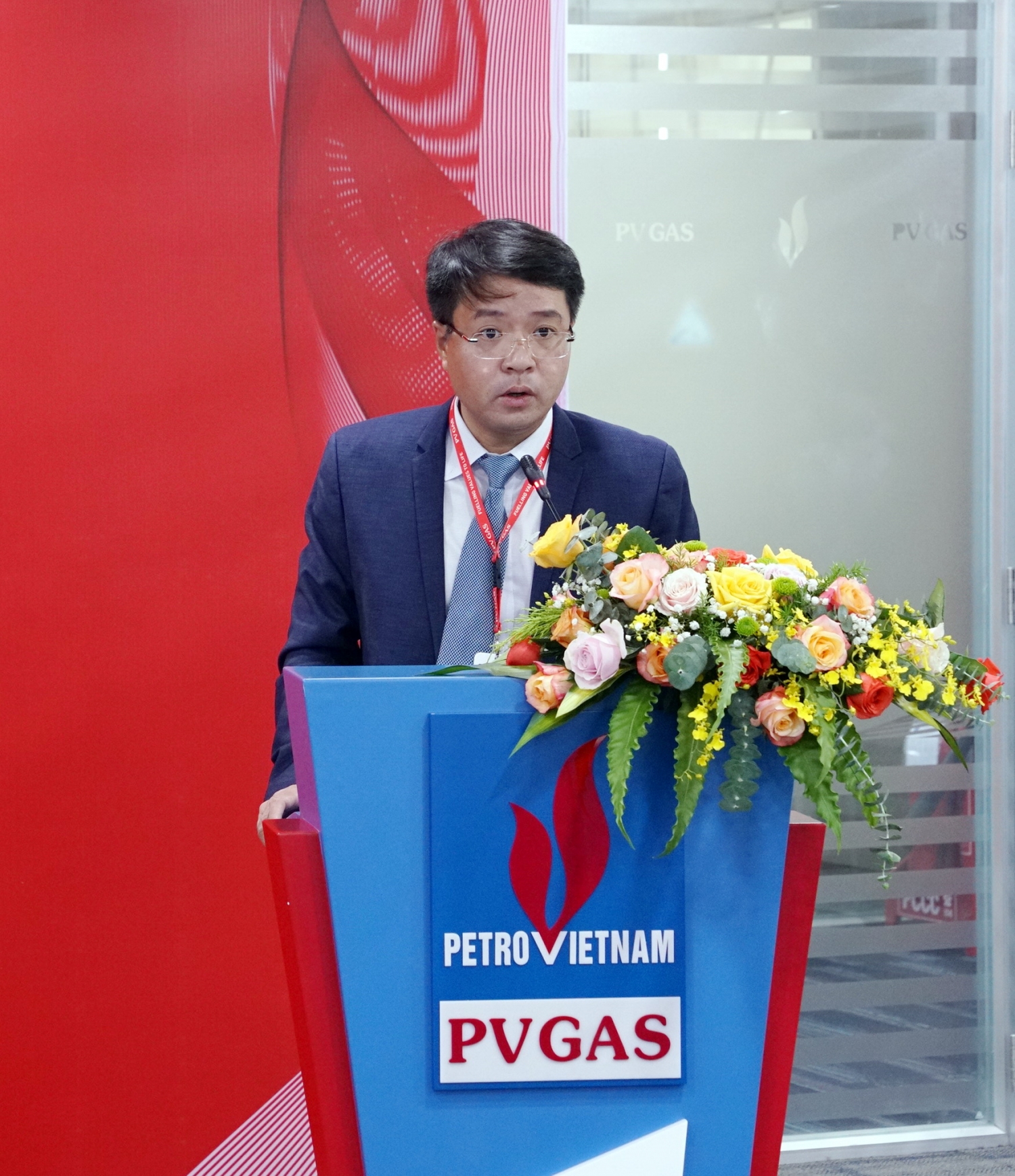 Phát biểu nhận nhiệm vụ của các cán bộ PV GAS