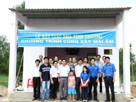 Công ty KDK xây nhà tình thương cho người nghèo