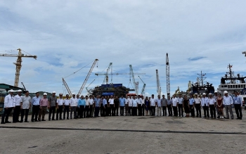 Đoàn đại biểu Trung ương Hội CCB Việt Nam thăm cảng PTSC Vũng Tàu