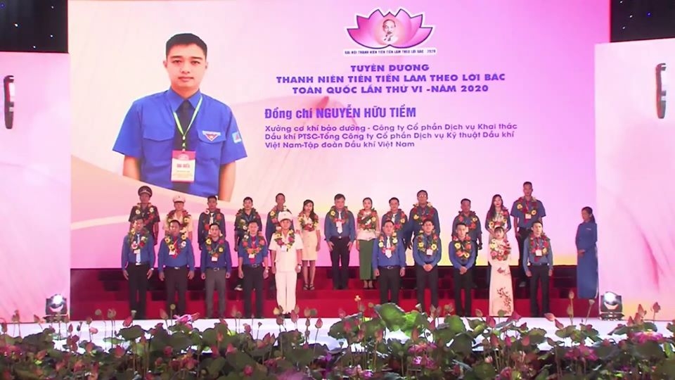 doan vien ptsc duoc tuyen duong thanh nien tien tien lam theo loi bac